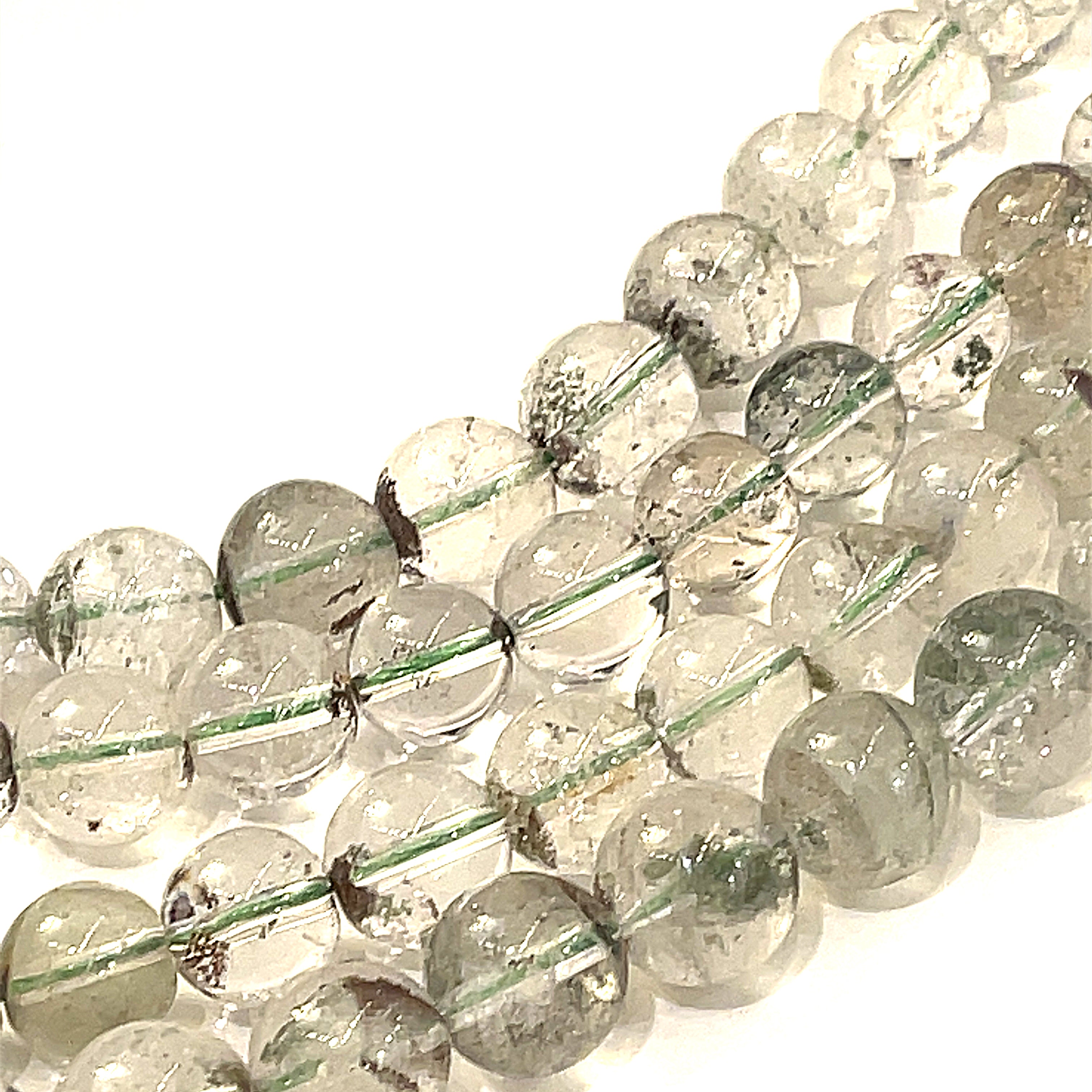 Lodolite (Garden Quartz) gemstone strands, jewelry supplies