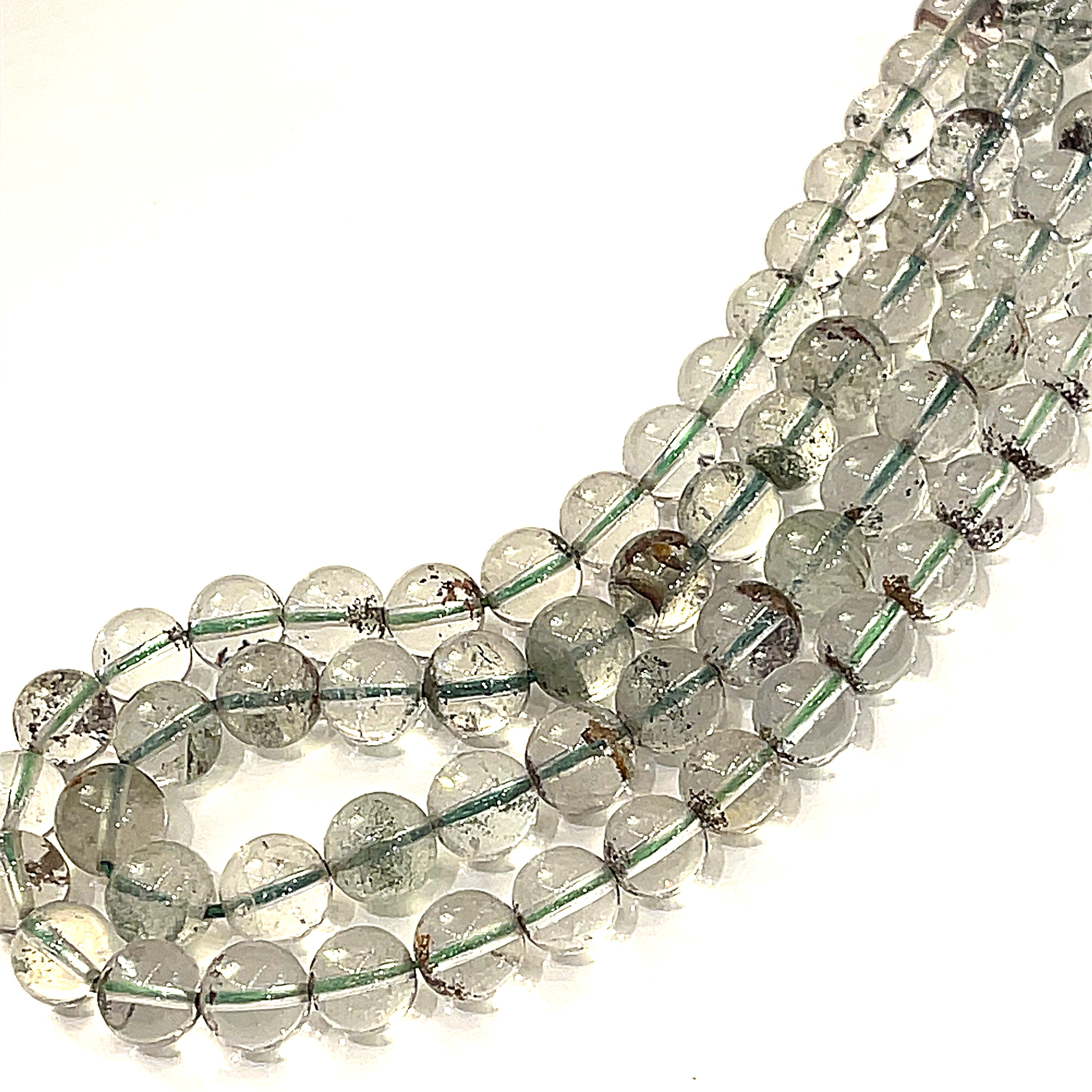 Lodolite (Garden Quartz) gemstone strands, jewelry supplies