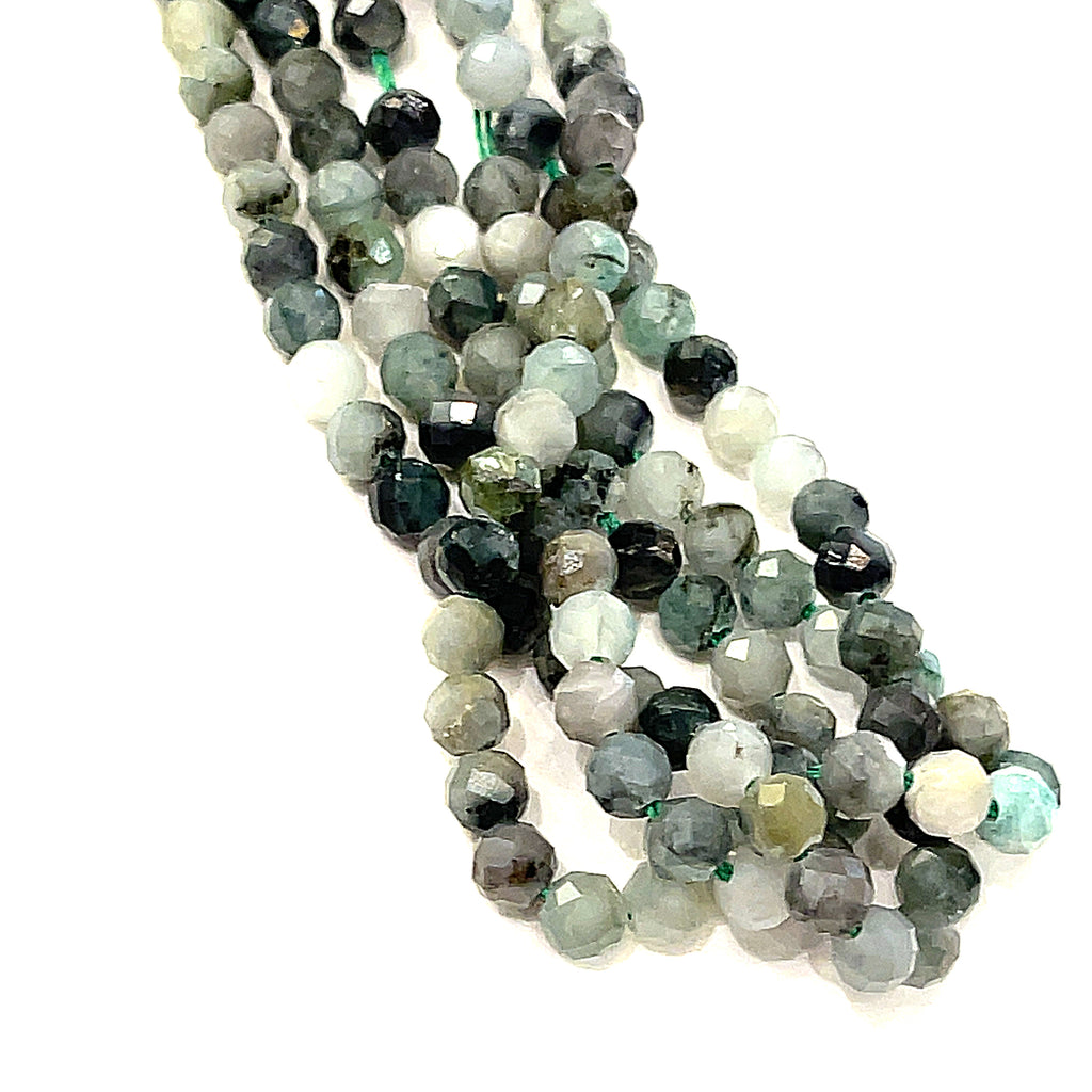 Emerald Gemstone Strands, jewelry supplies