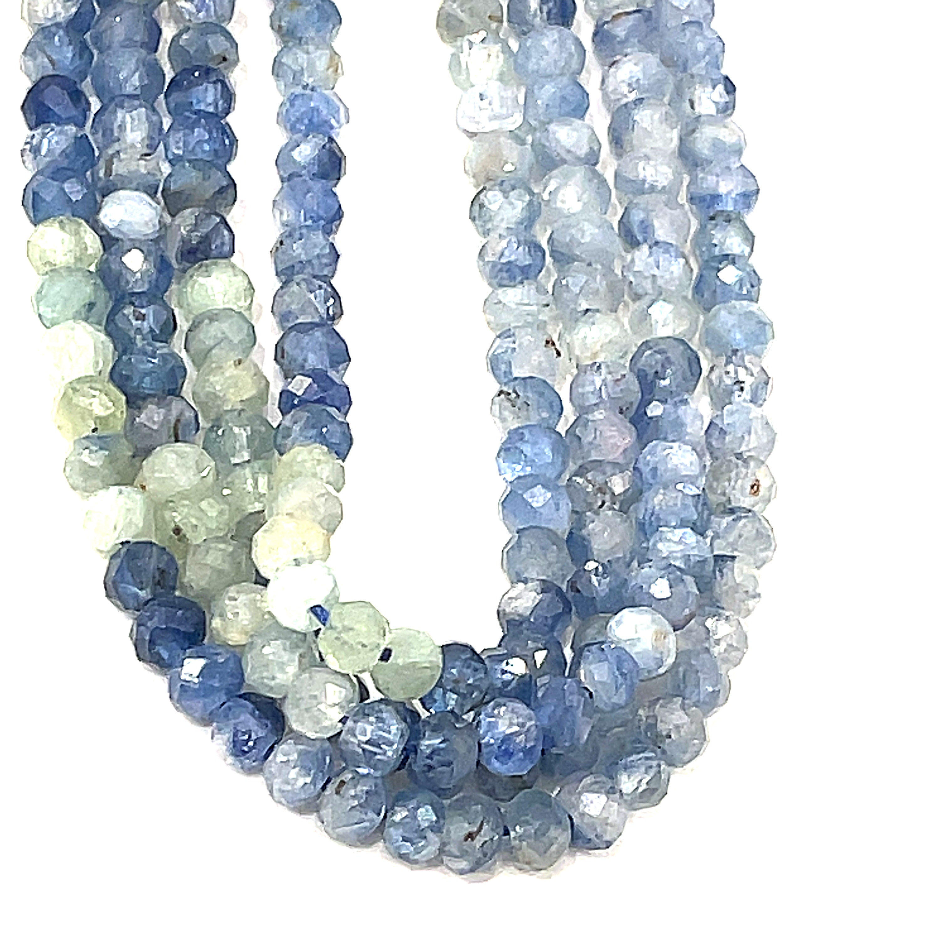 Blue Kyanite Gemstone Strands, jewelry supplies