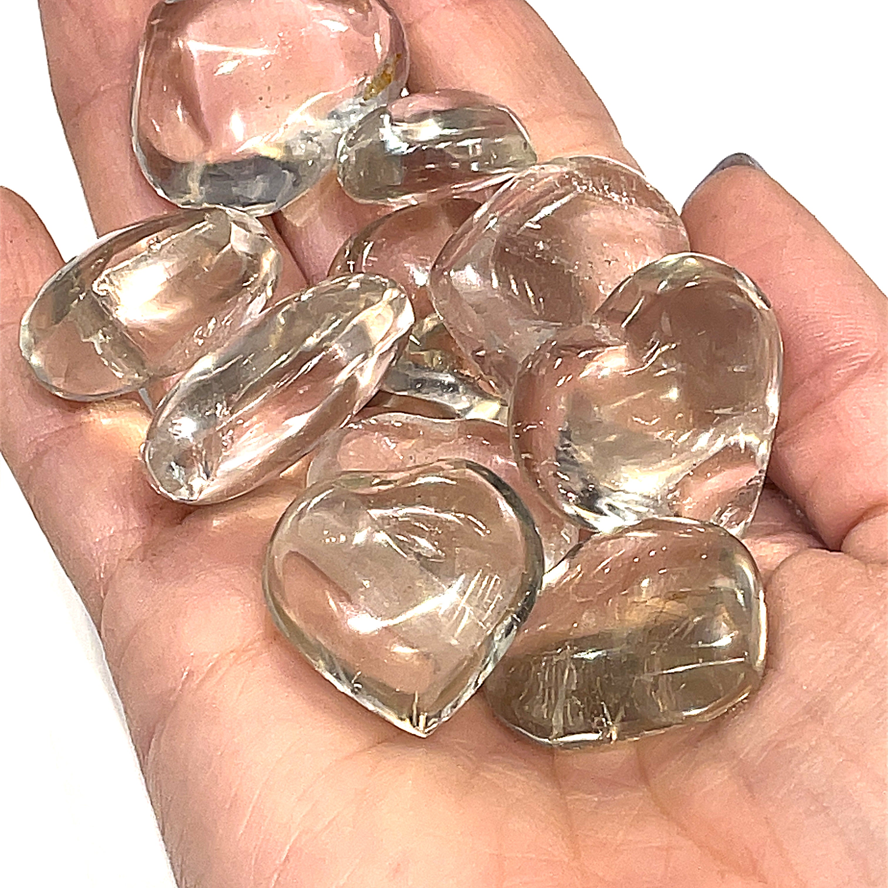 Smokey Quartz Gemstone Hearts