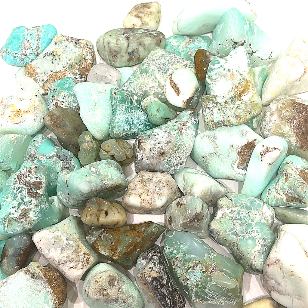 Chrysoprase Tumbled gemstone