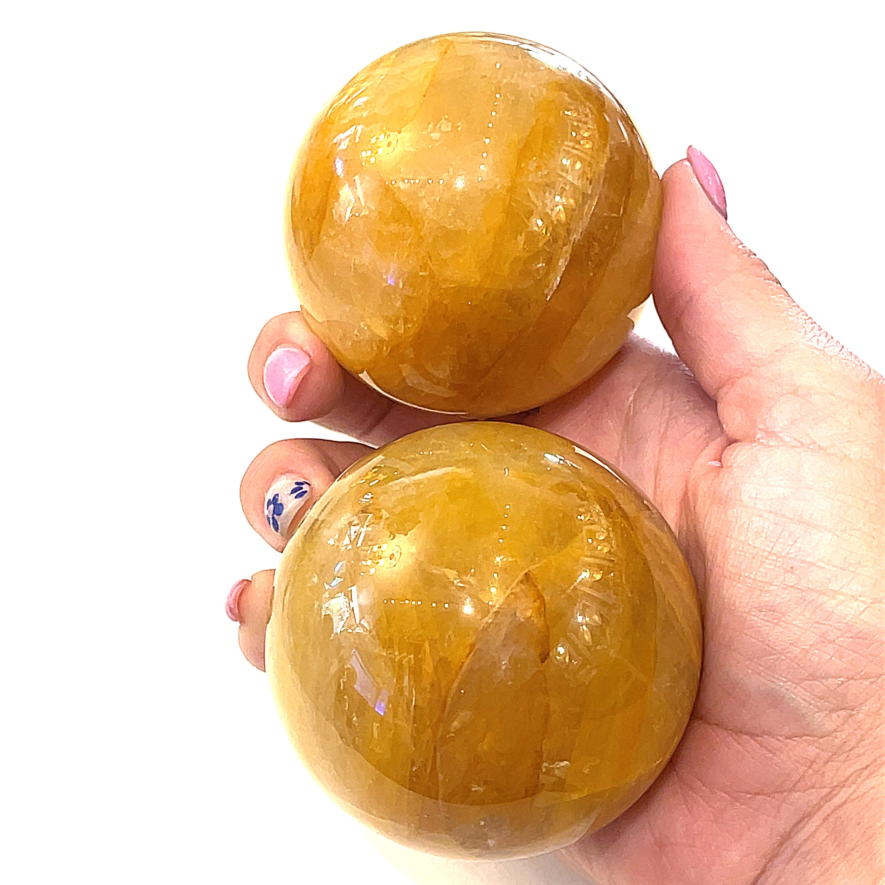 Healer Golden Quartz Sphere Gemstone