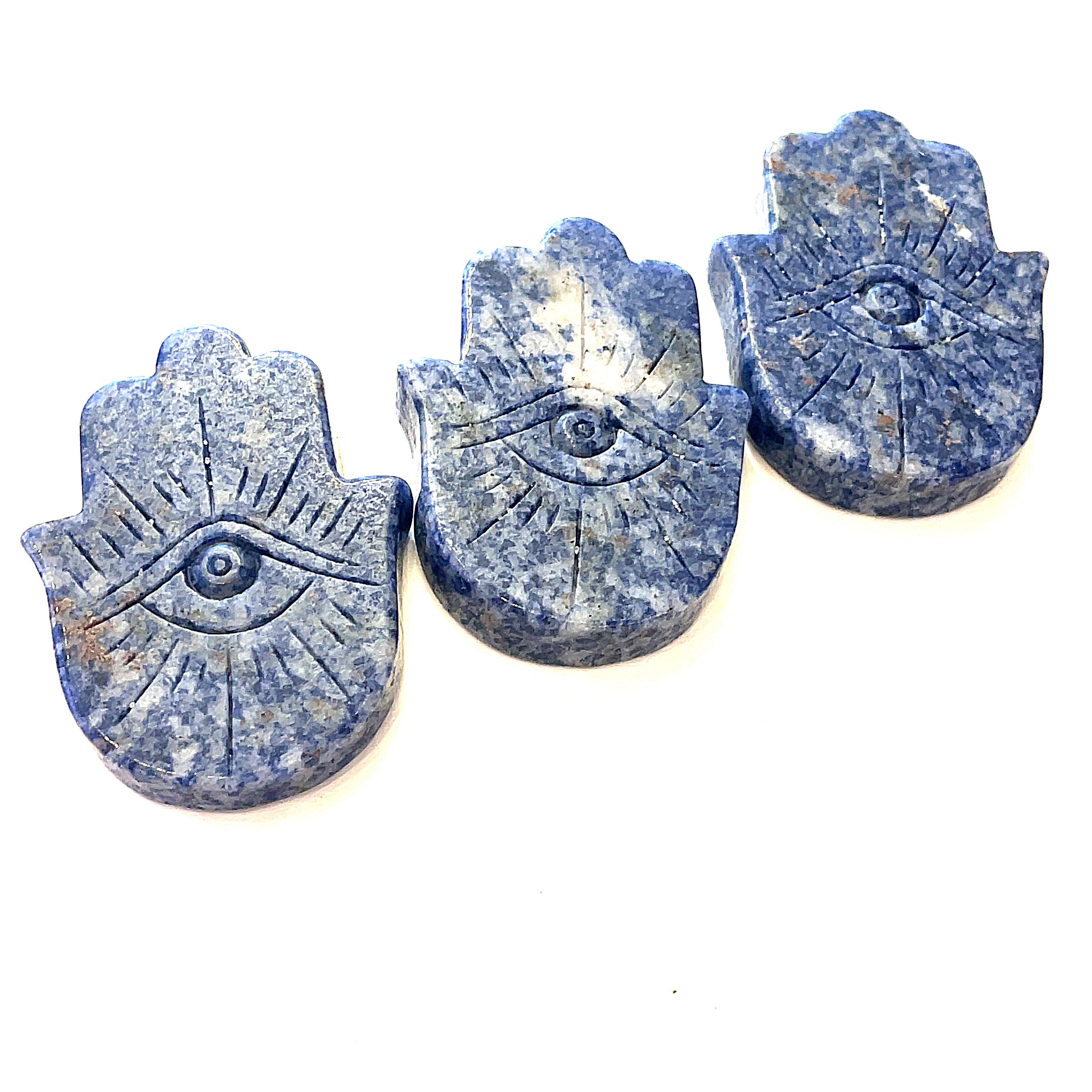 Humza and Evil Eye Gemstone Carving / Shape