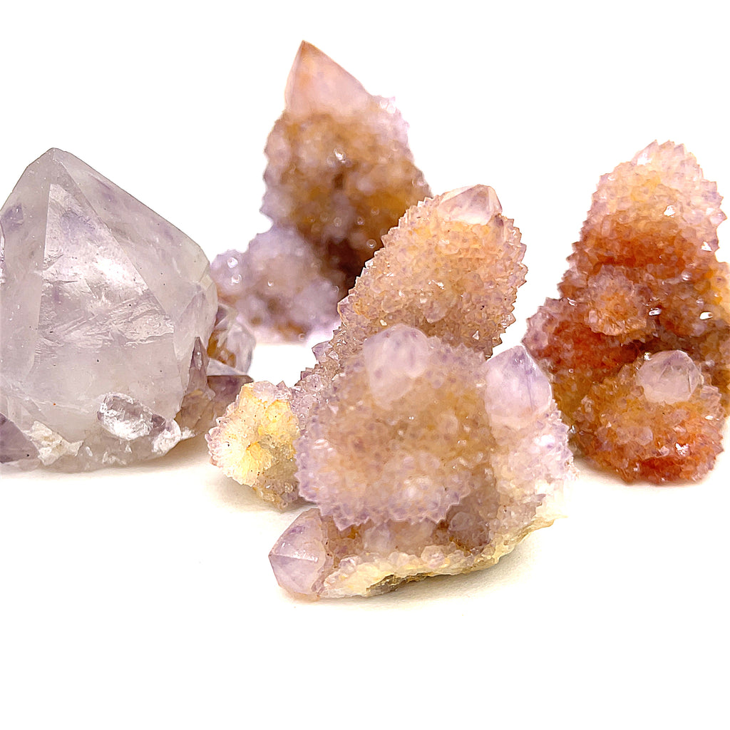 Spirit Quartz Gemstone points / clusters
