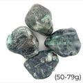 Emerald tumbled gemstones