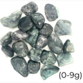 Emerald tumbled gemstones