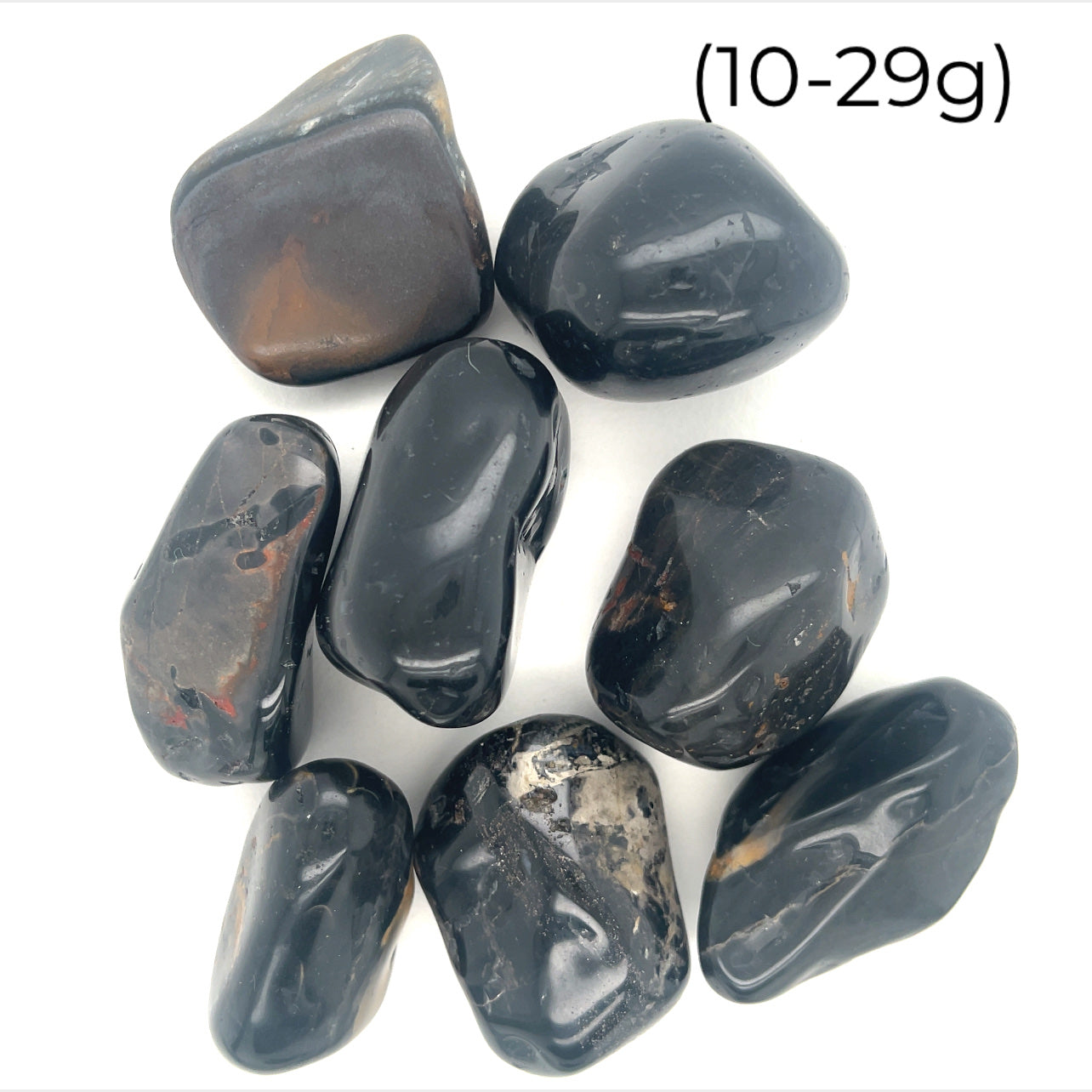 Black Onyx Tumbled gemstone