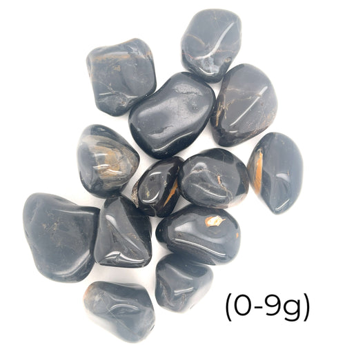 Black Onyx Tumbled gemstone