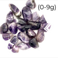 Amegreen (Amethyst / Prasiolite) gemstone Tumbles