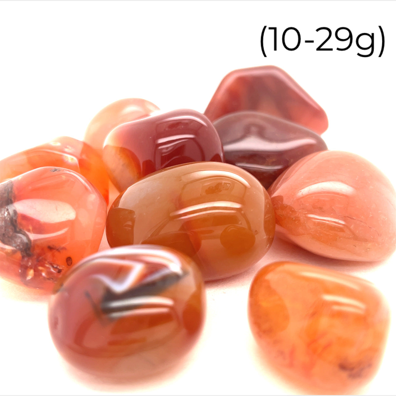 Carnelian tumbled Gemstones
