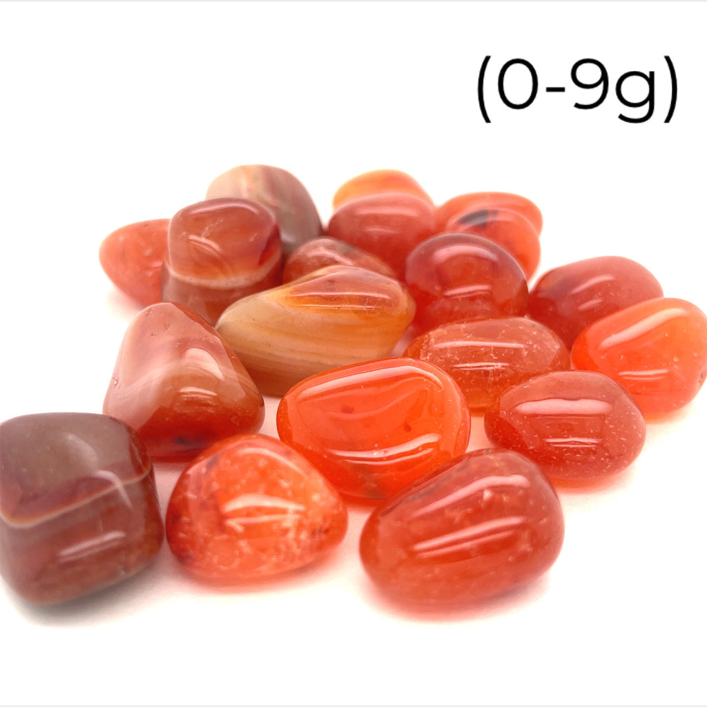 Carnelian tumbled Gemstones