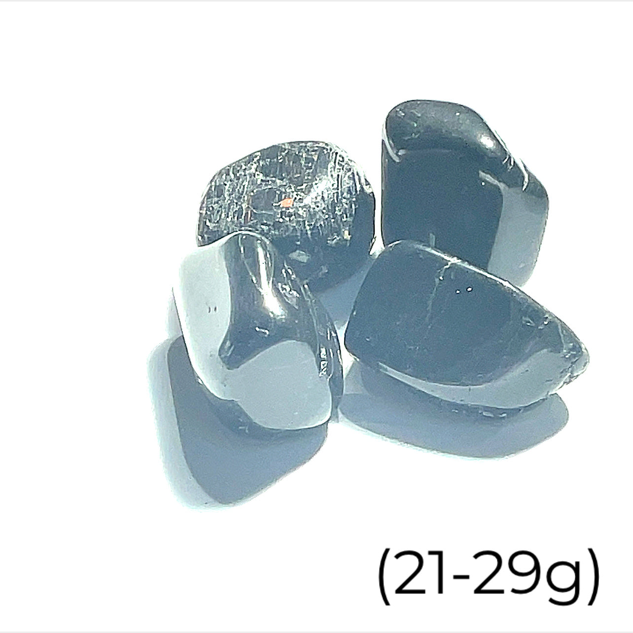 Black Tourmaline tumbled gemstone