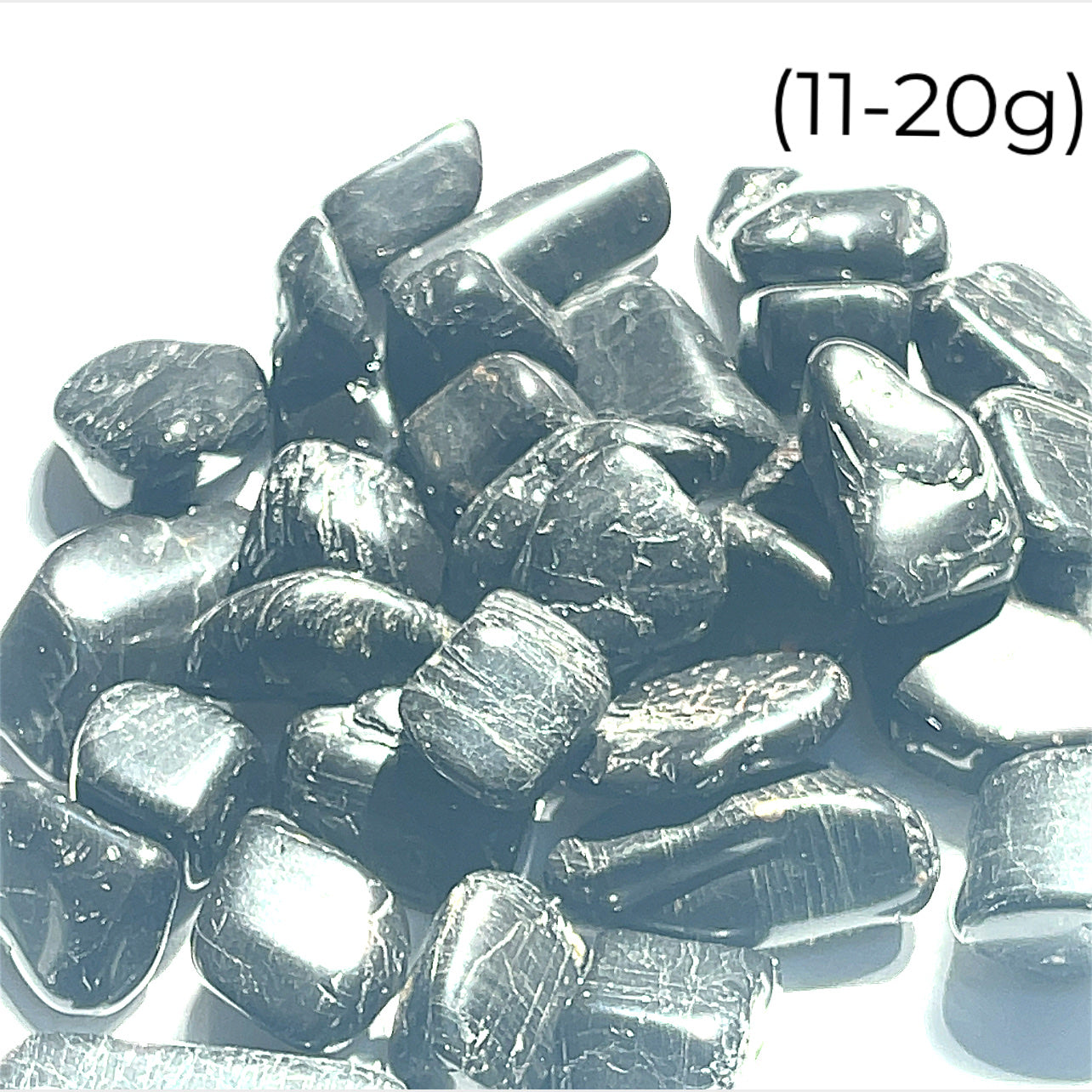 Black Tourmaline tumbled gemstone