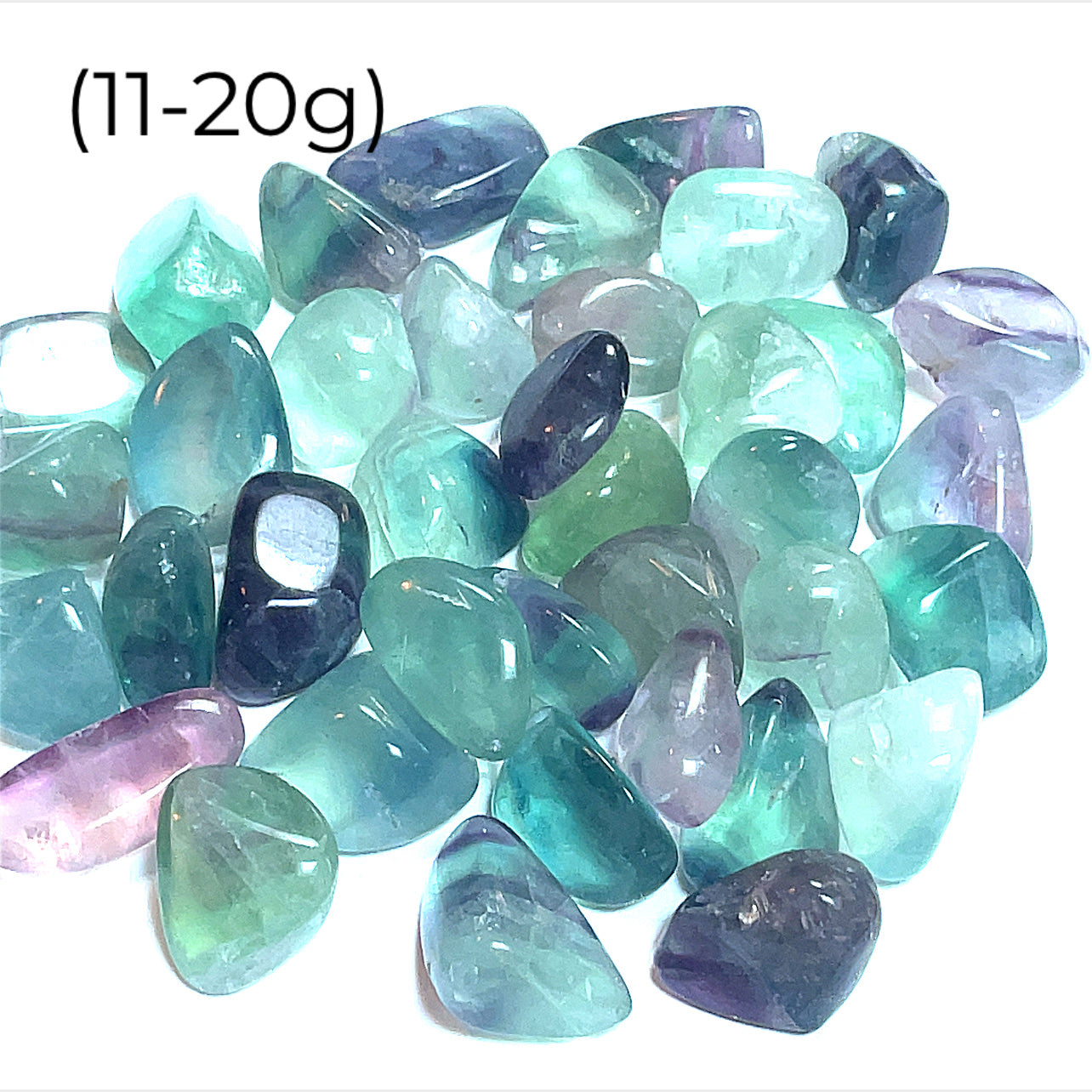 Rainbow Fluorite Tumbled Gemstones