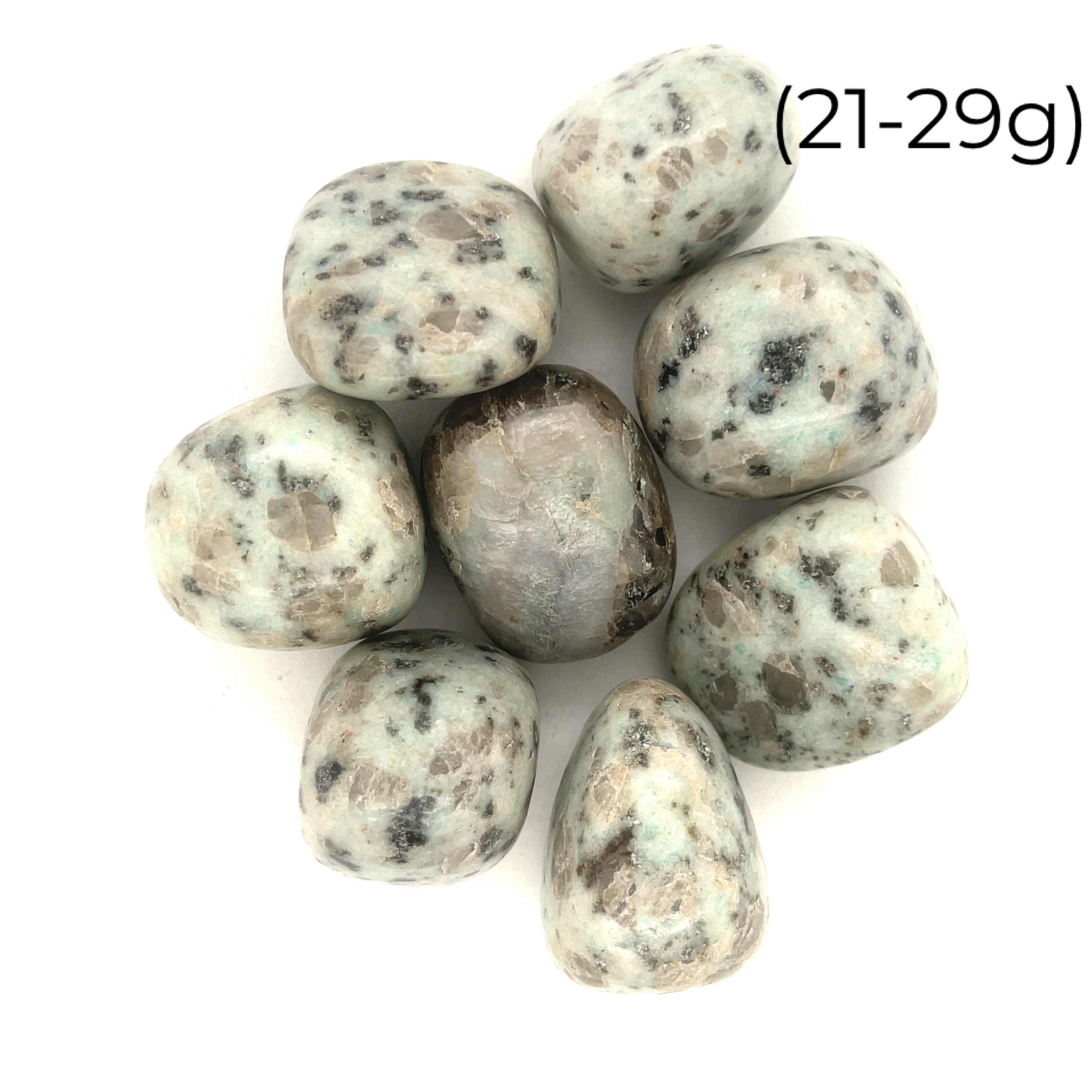 Kiwi Jasper tumbled Gemstone