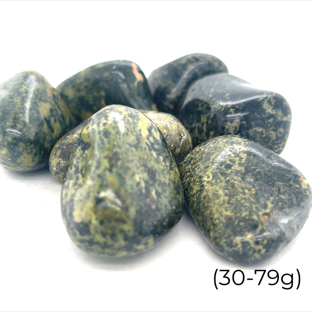 Jade, Nephrite Tumbled Gemstone