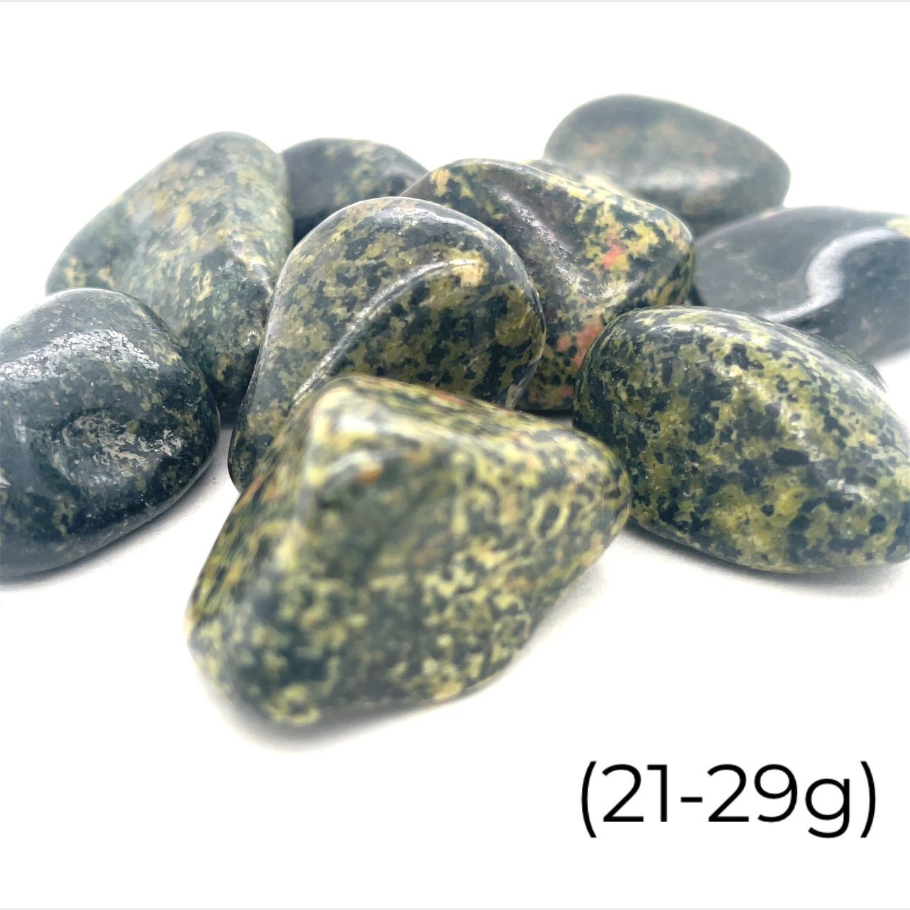 Jade, Nephrite Tumbled Gemstone