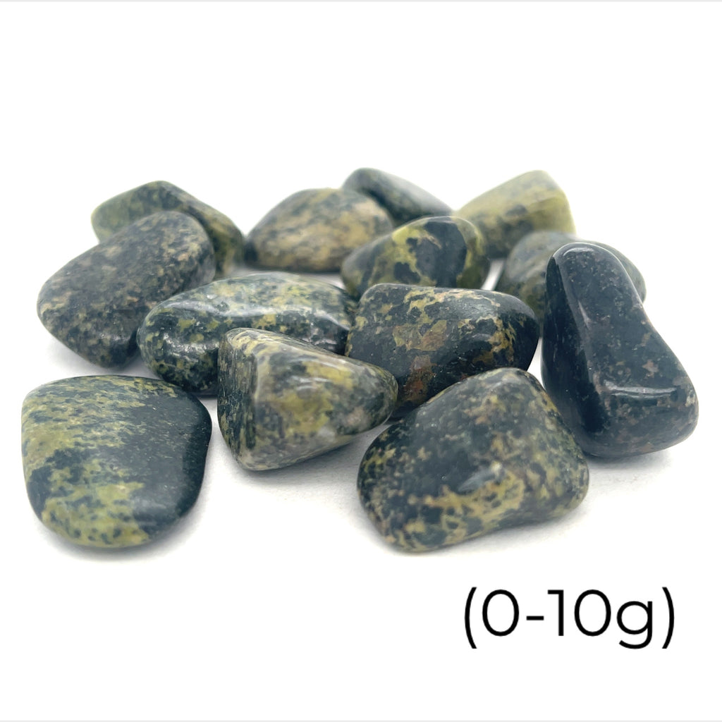 Jade, Nephrite Tumbled Gemstone