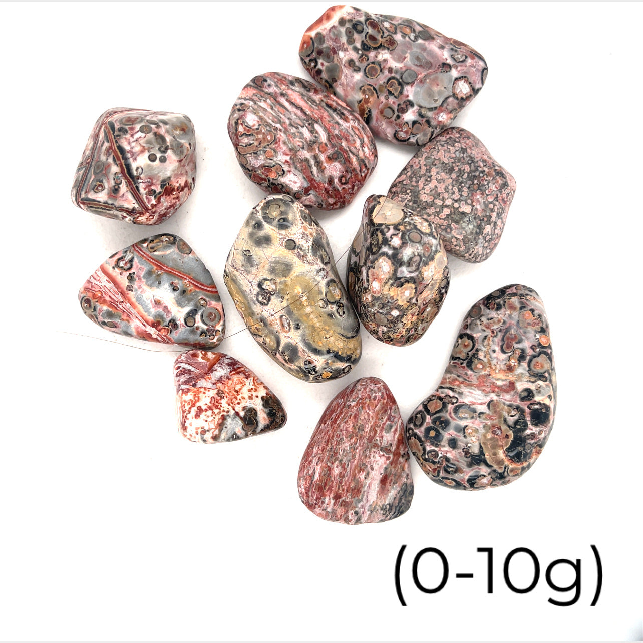 Leopard Skin Jasper tumbled gemstone