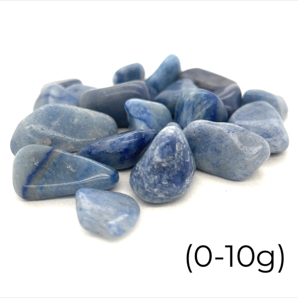 Dumortierite, blue quartz, Gemstone Tumbles