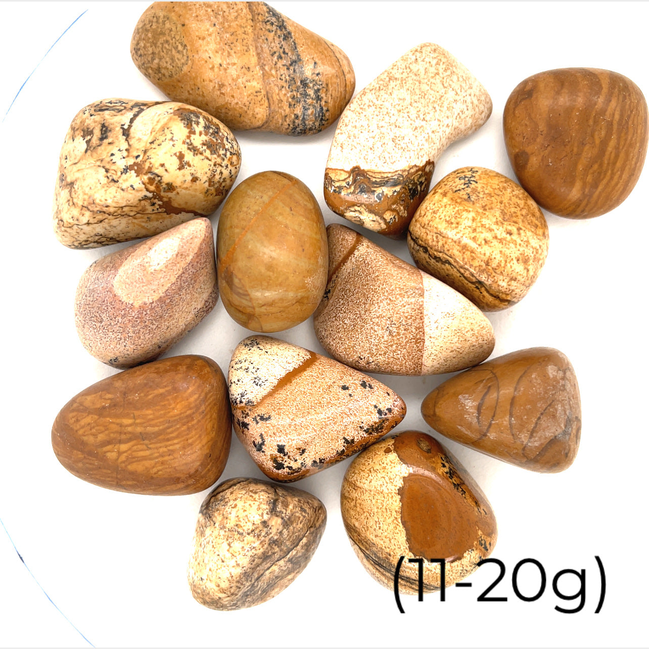 Picture Jasper tumbled Gemstones