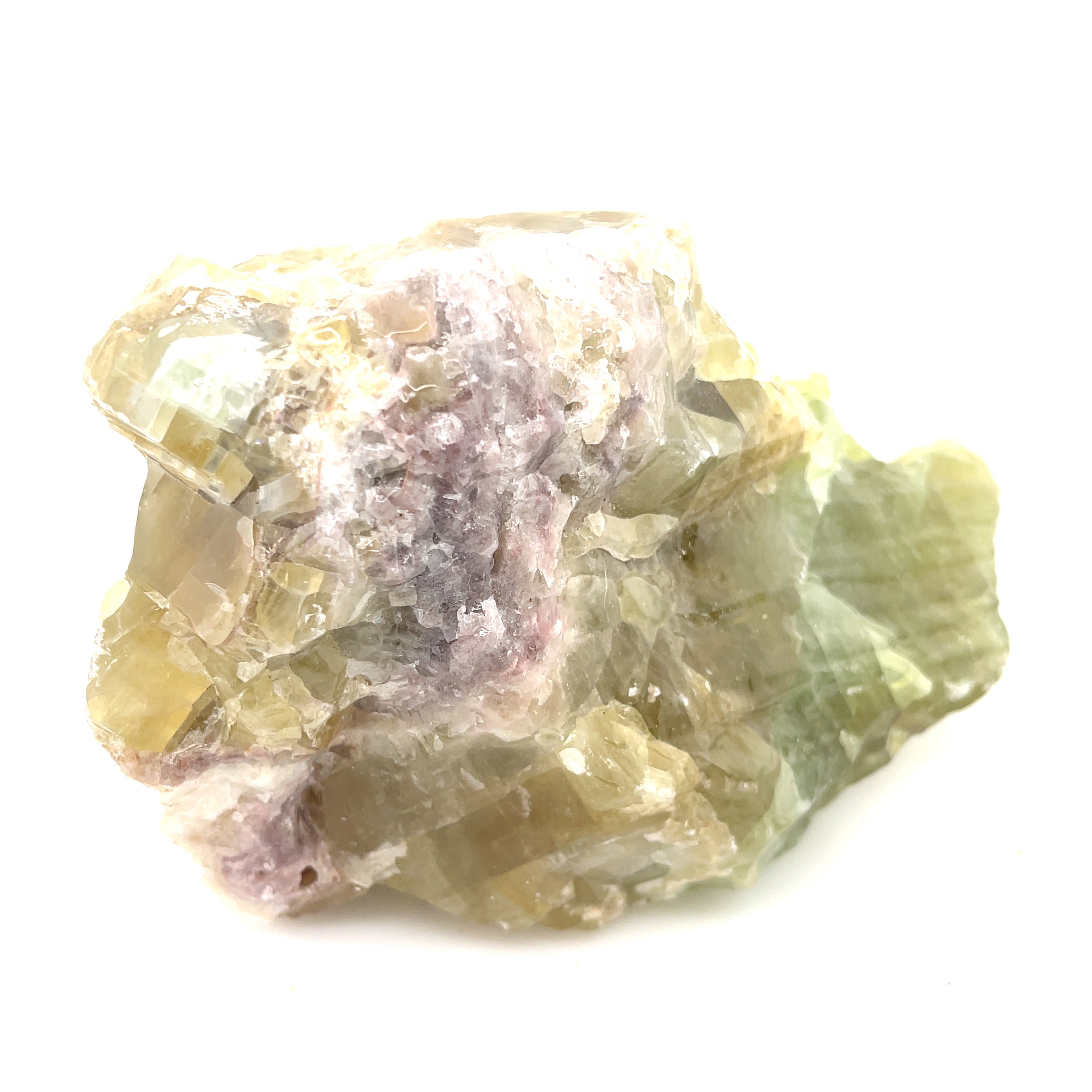 Green Calcite Raw Jumbo gemstone crystal
