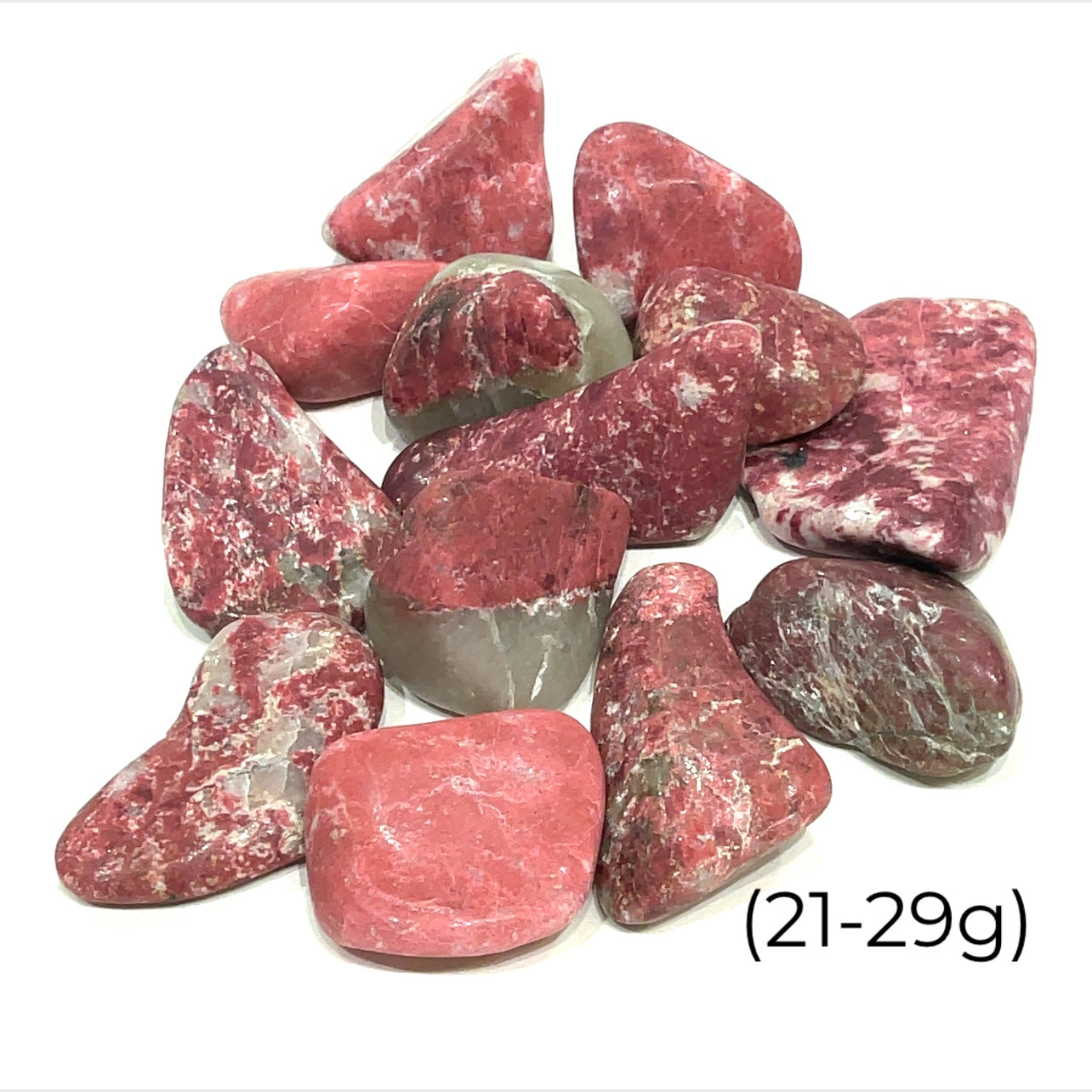 Thulite Tumbled Gemstone
