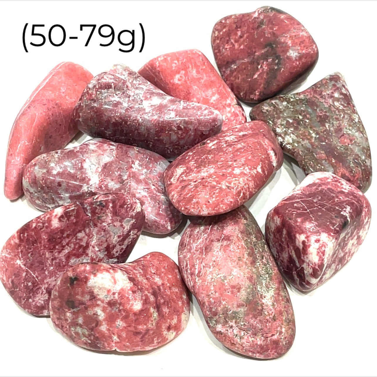 Thulite Tumbled Gemstone