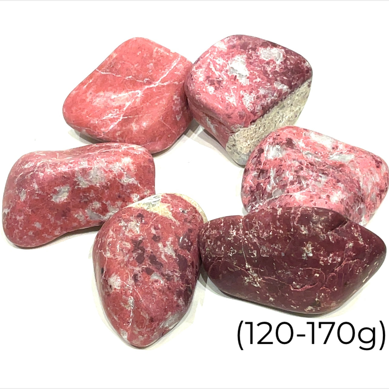 Thulite Tumbled Gemstone