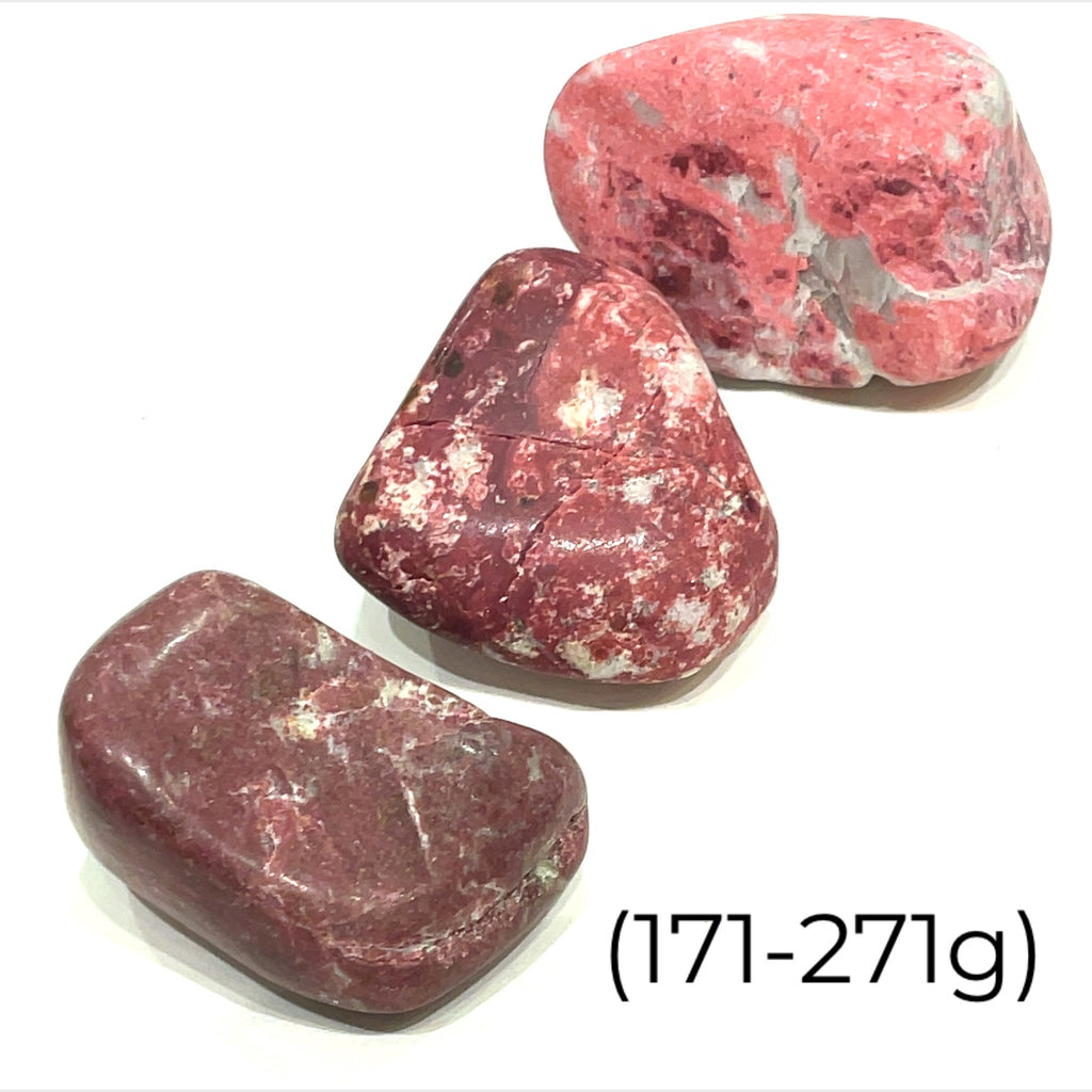 Thulite Tumbled Gemstone