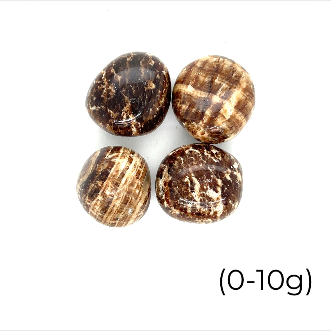 Aragonite tumbled gemstone