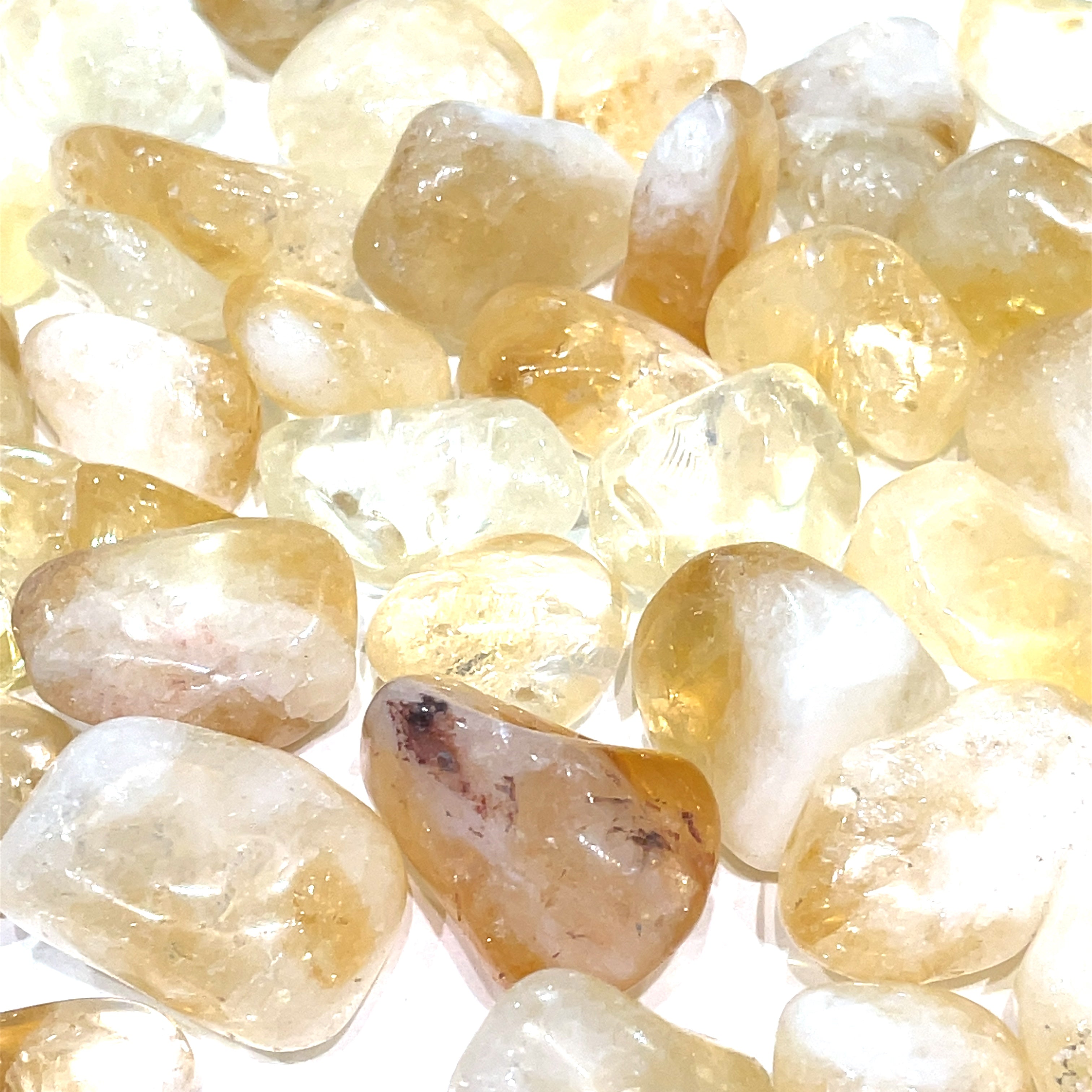 Citrine Tumbled gemstone