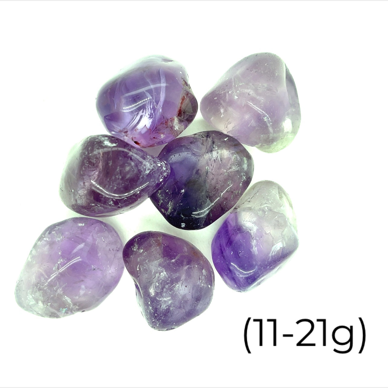 Amethyst Tumbled gemstones