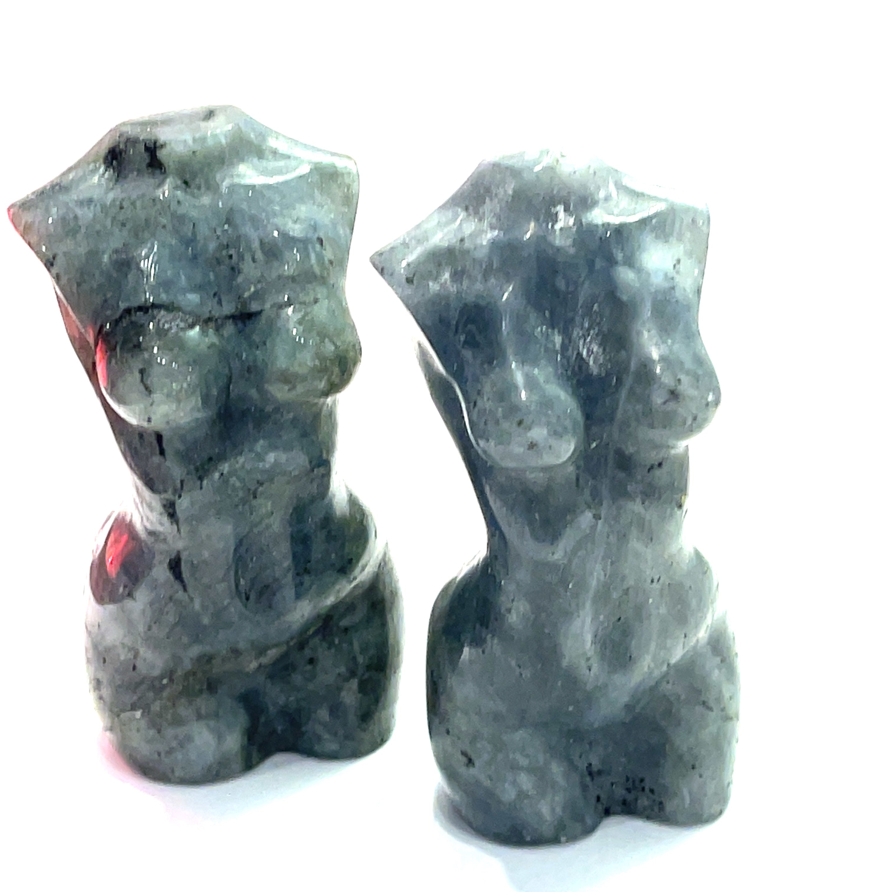 Gemstone carving Female Figure, Quartz, Pyrite, Fluorite, Howlite, Agate, Aventurine, Amegreen, strawberry quartz