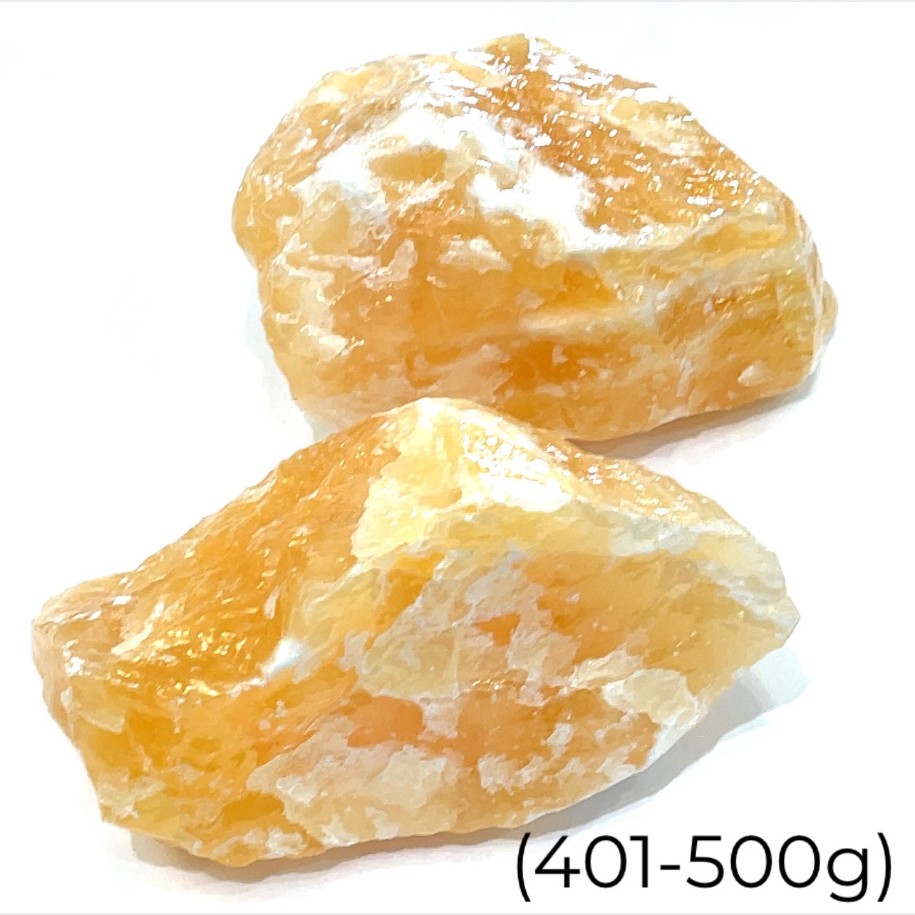 Orange Calcite Raw Gemstone