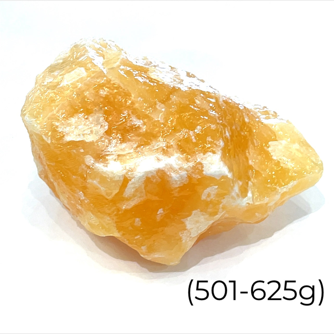 Orange Calcite Raw Gemstone
