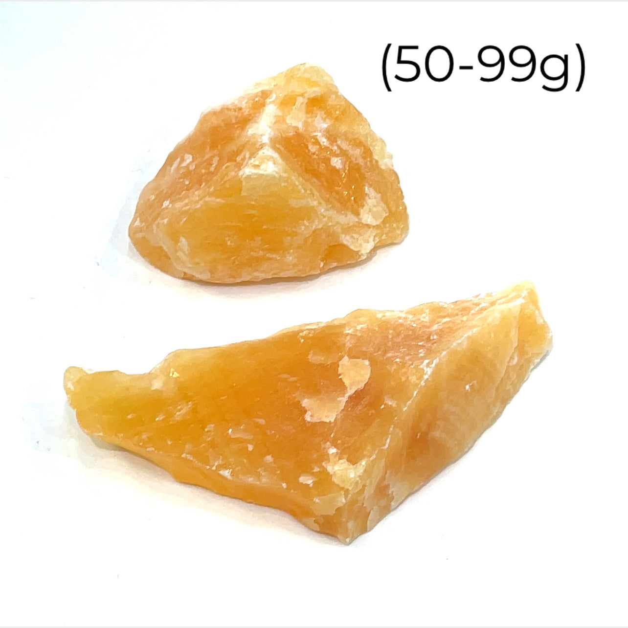 Orange Calcite Raw Gemstone