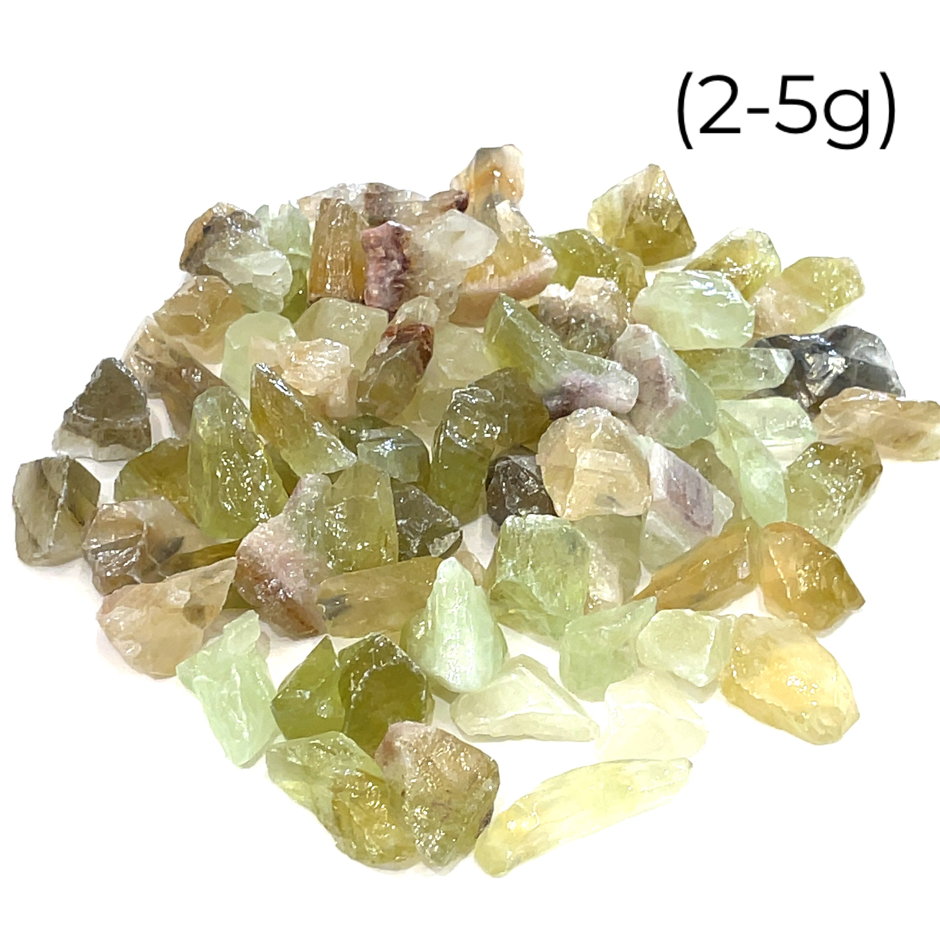 Green Calcite Raw  Gemstones
