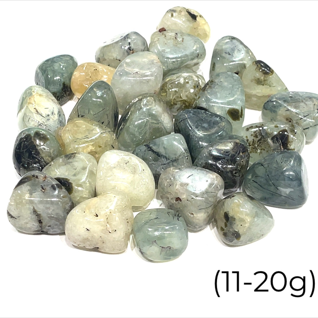 Prehnite tumble Gemstones