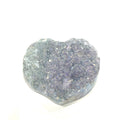 Amethyst Gemstone Hearts (Larger Size)-  druzzy hearts from Uruguay