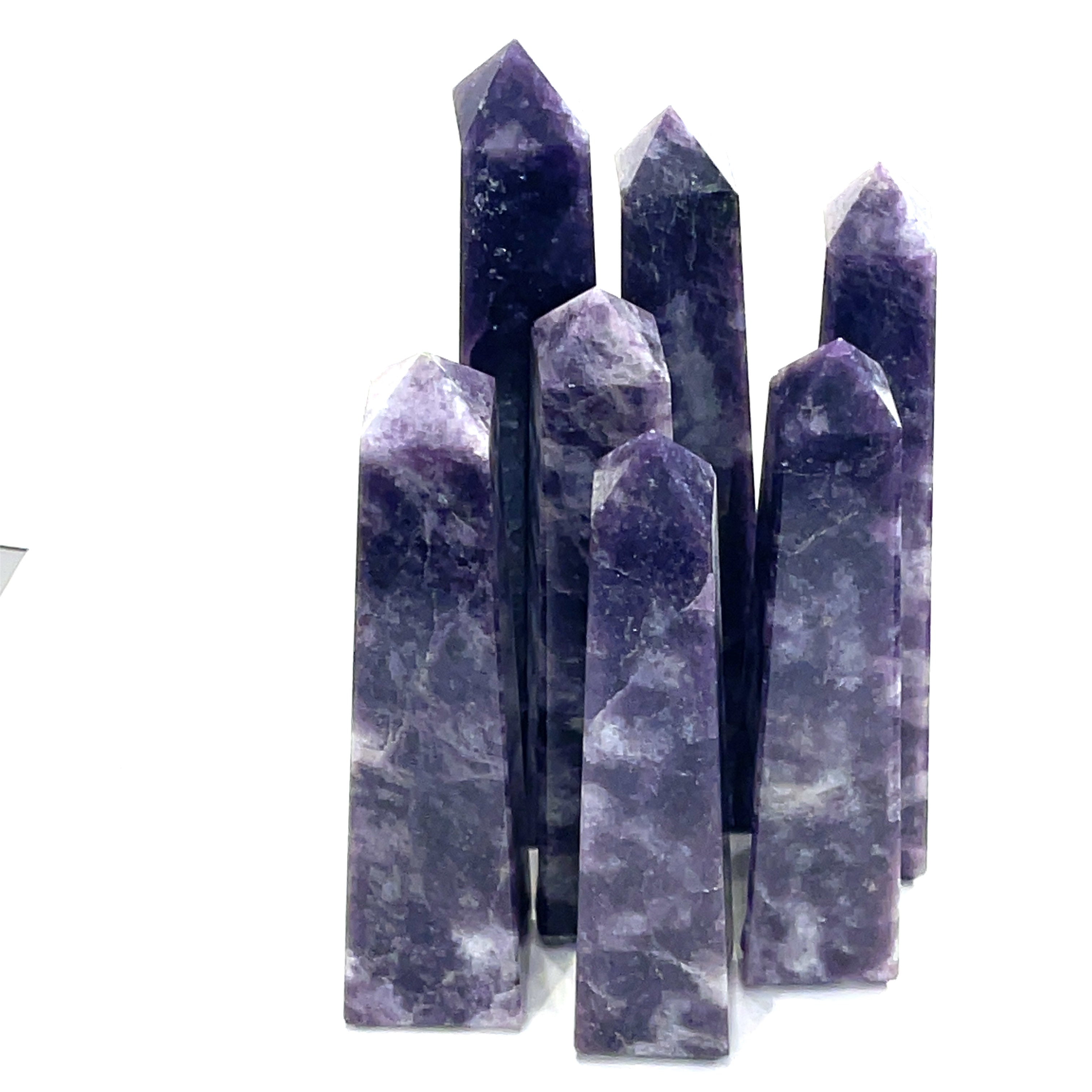 Lepidolite Gemstone Tower