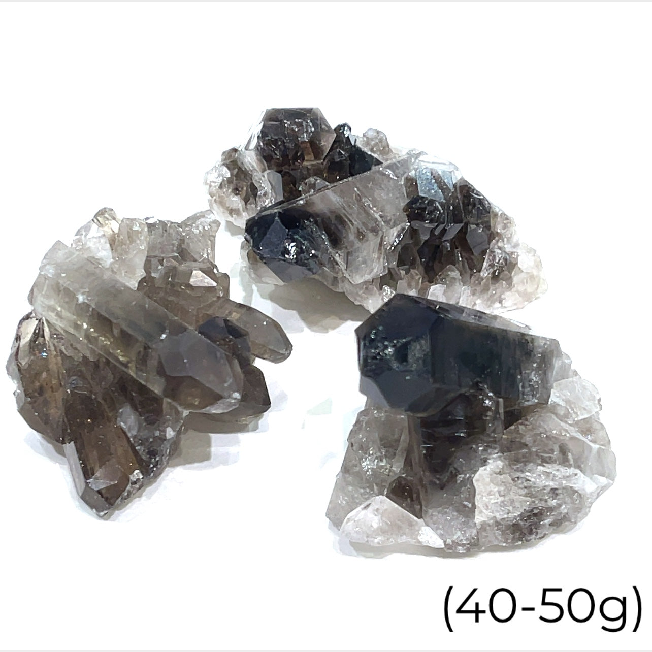 Smoky Quartz Gemstone Smaller Collector's Pieces, smokey quartz clusters
