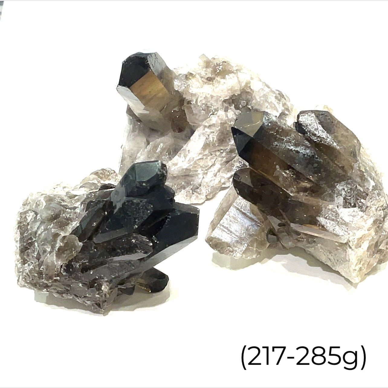Smoky Quartz Gemstone Smaller Collector's Pieces, smokey quartz clusters