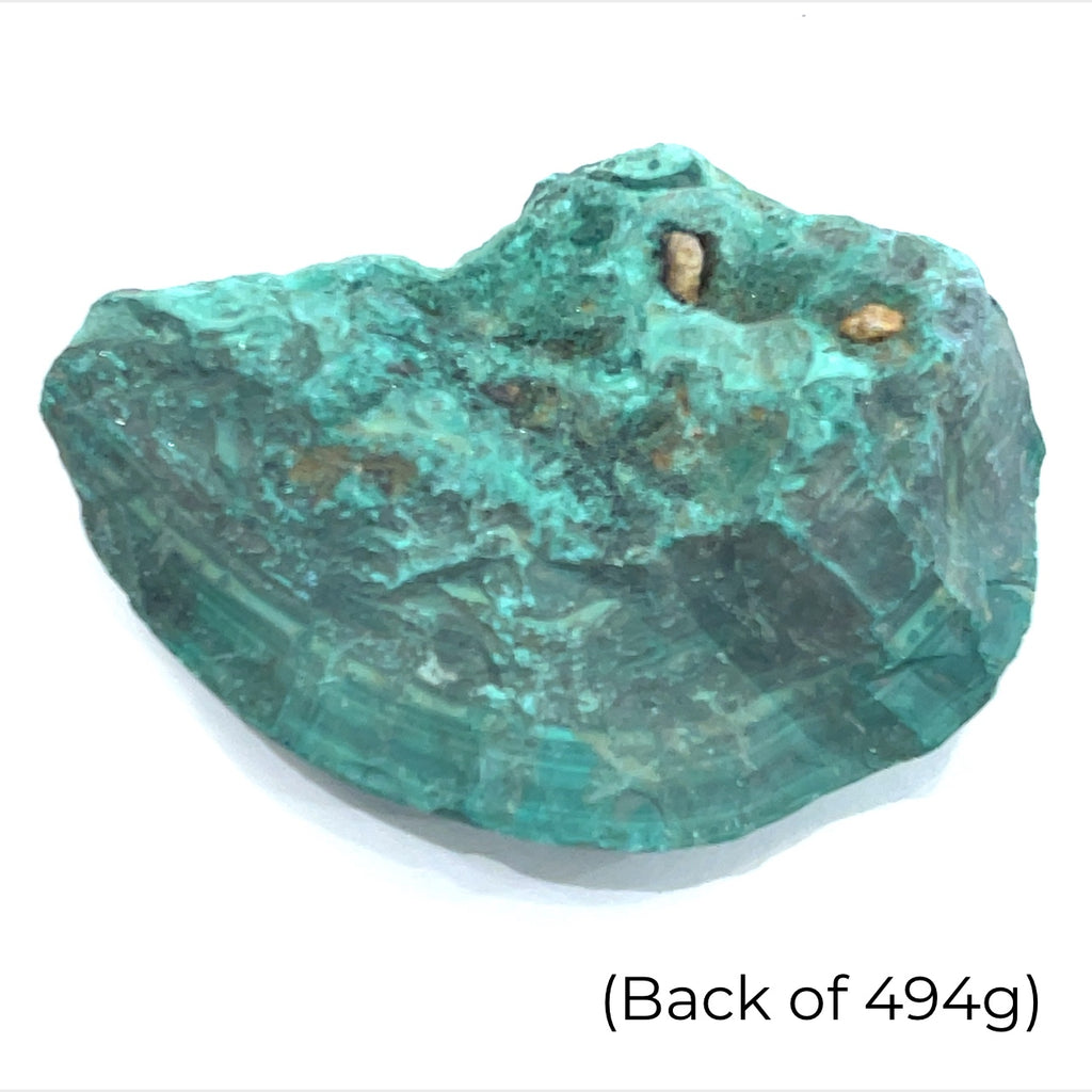 Malachite - slice slab Raw Gemstone