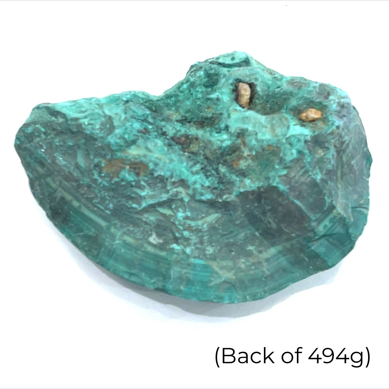 Malachite - slice slab Raw Gemstone