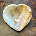 Onyx  Gemstone Heart Plates