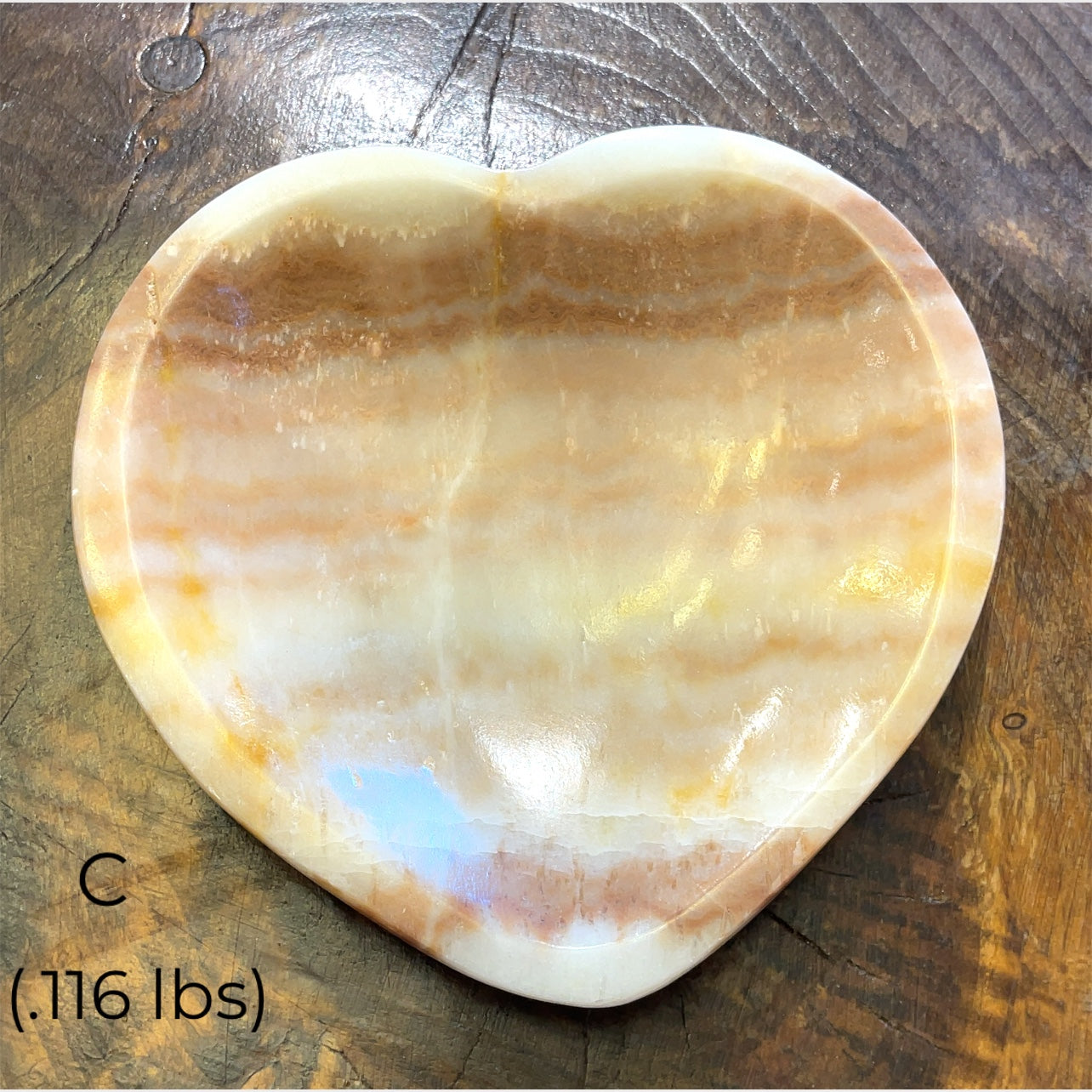 Onyx  Gemstone Heart Plates