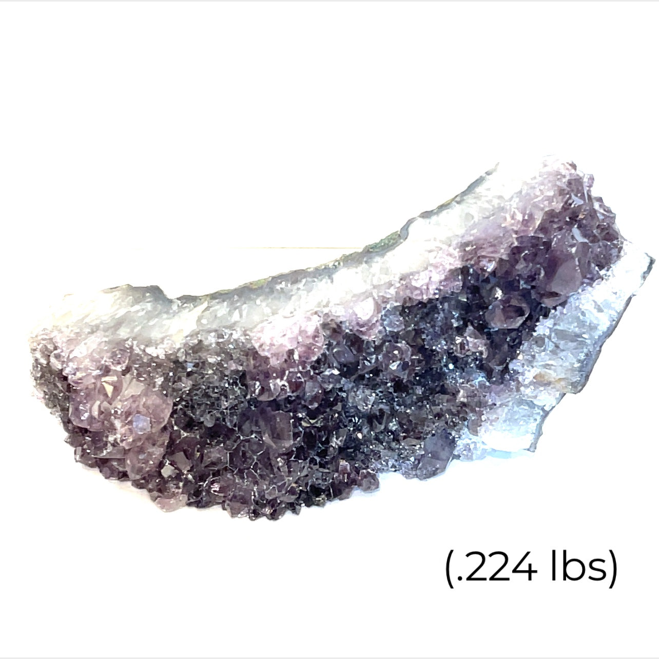 Amethyst , Raw slab Crystal gemstone