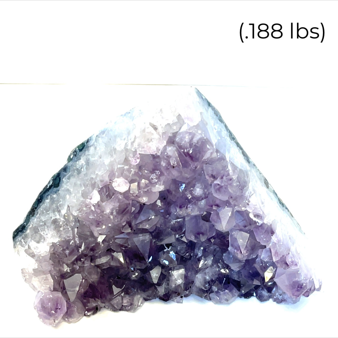 Amethyst , Raw slab Crystal gemstone